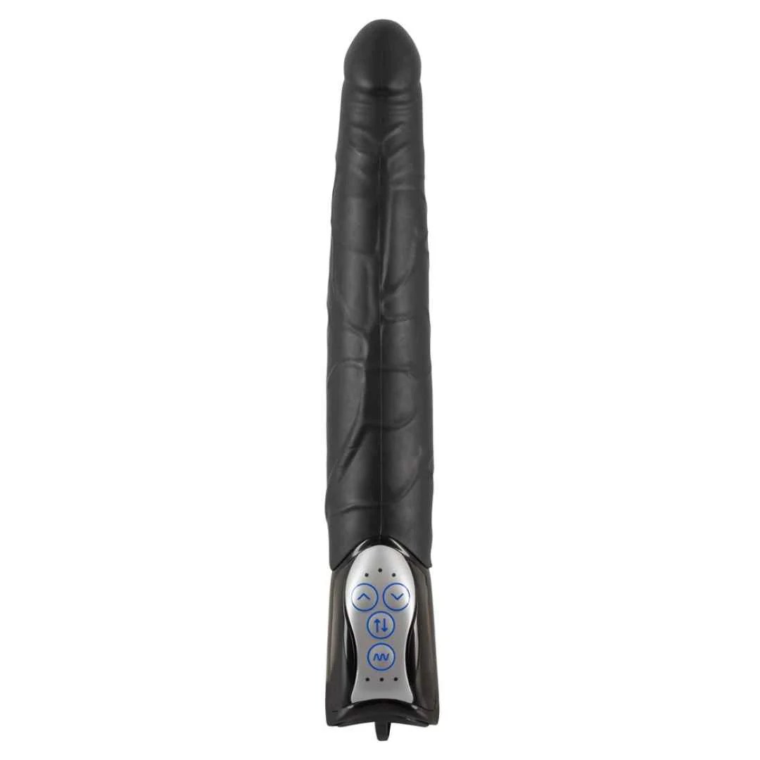 Stroßvibrator „Black Push Thrusting Vibrator“