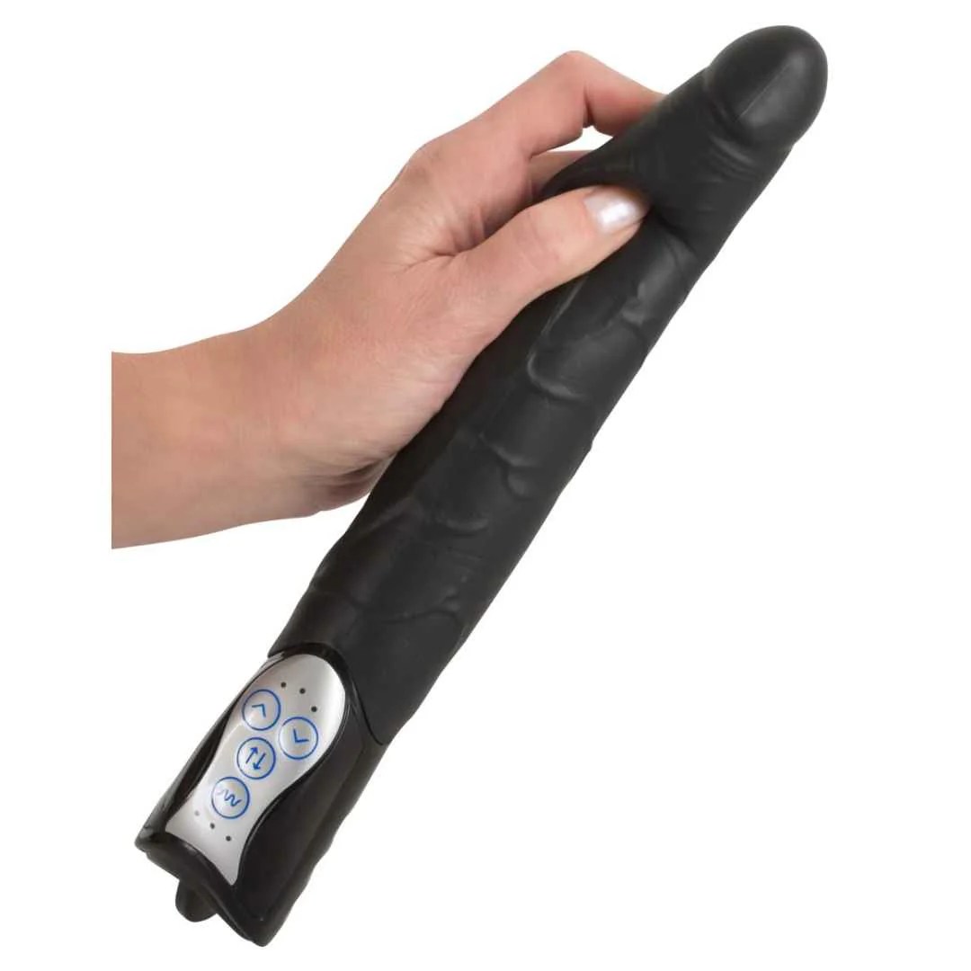 Stroßvibrator „Black Push Thrusting Vibrator“