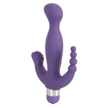 Rabbitvibrator „3 Pointer“ mit Anus-Reizarmen Rabbitvibrator „3 Pointer“ mit Anus-Reizarmen
