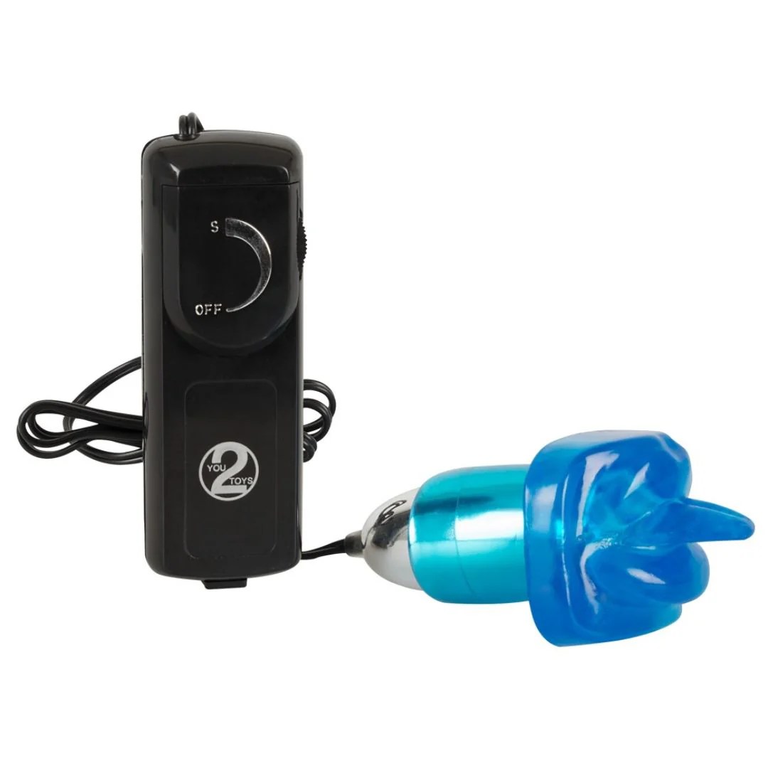 Auflegevibrator „Lick it“ mit Kabelfernbedienung