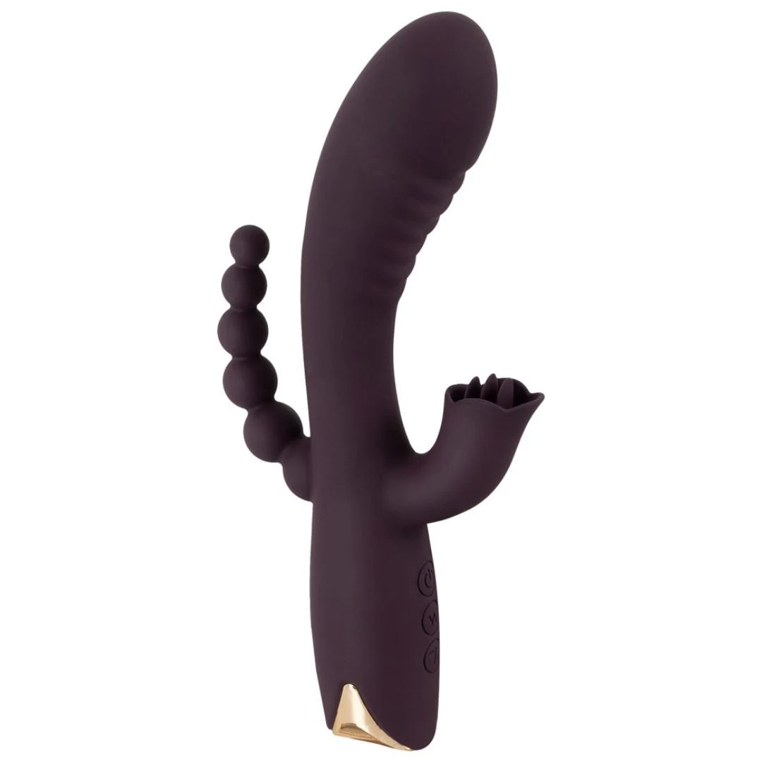 Rabbitvibrator „Triple Vibrator“ mit Analstimulator