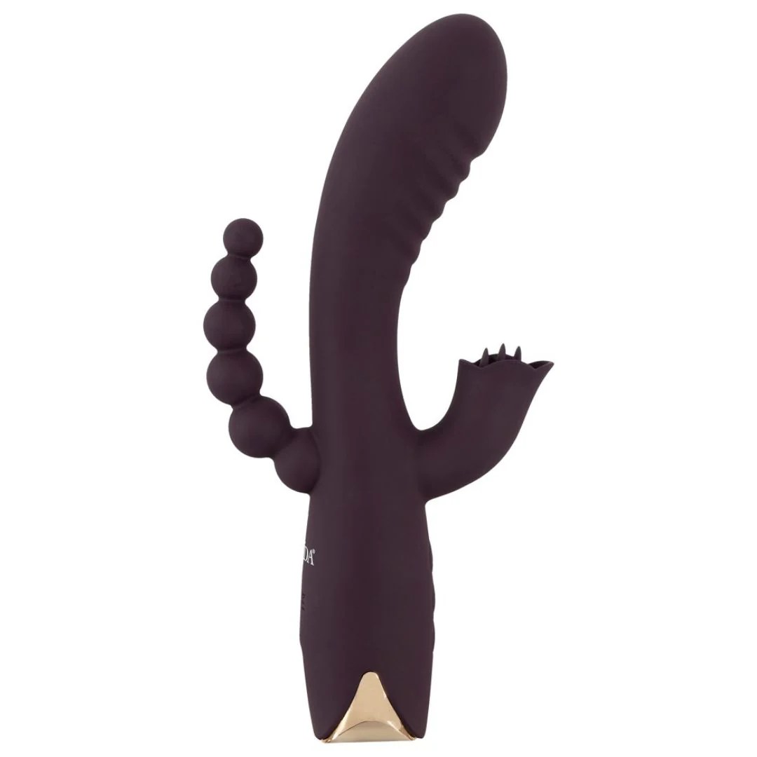 Rabbitvibrator „Triple Vibrator“ mit Analstimulator
