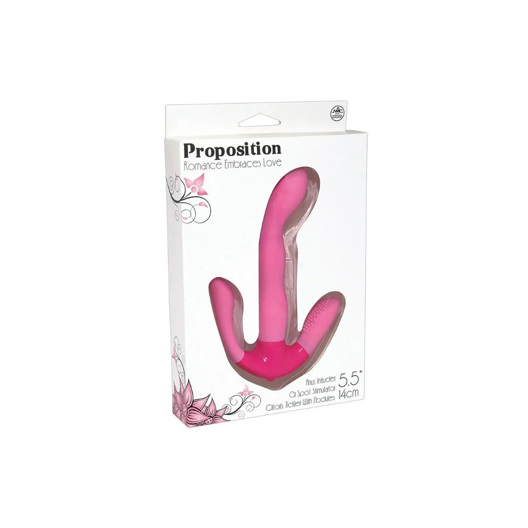 G-Punkt Vibrator „Proposition“ mit Anus Reizarm