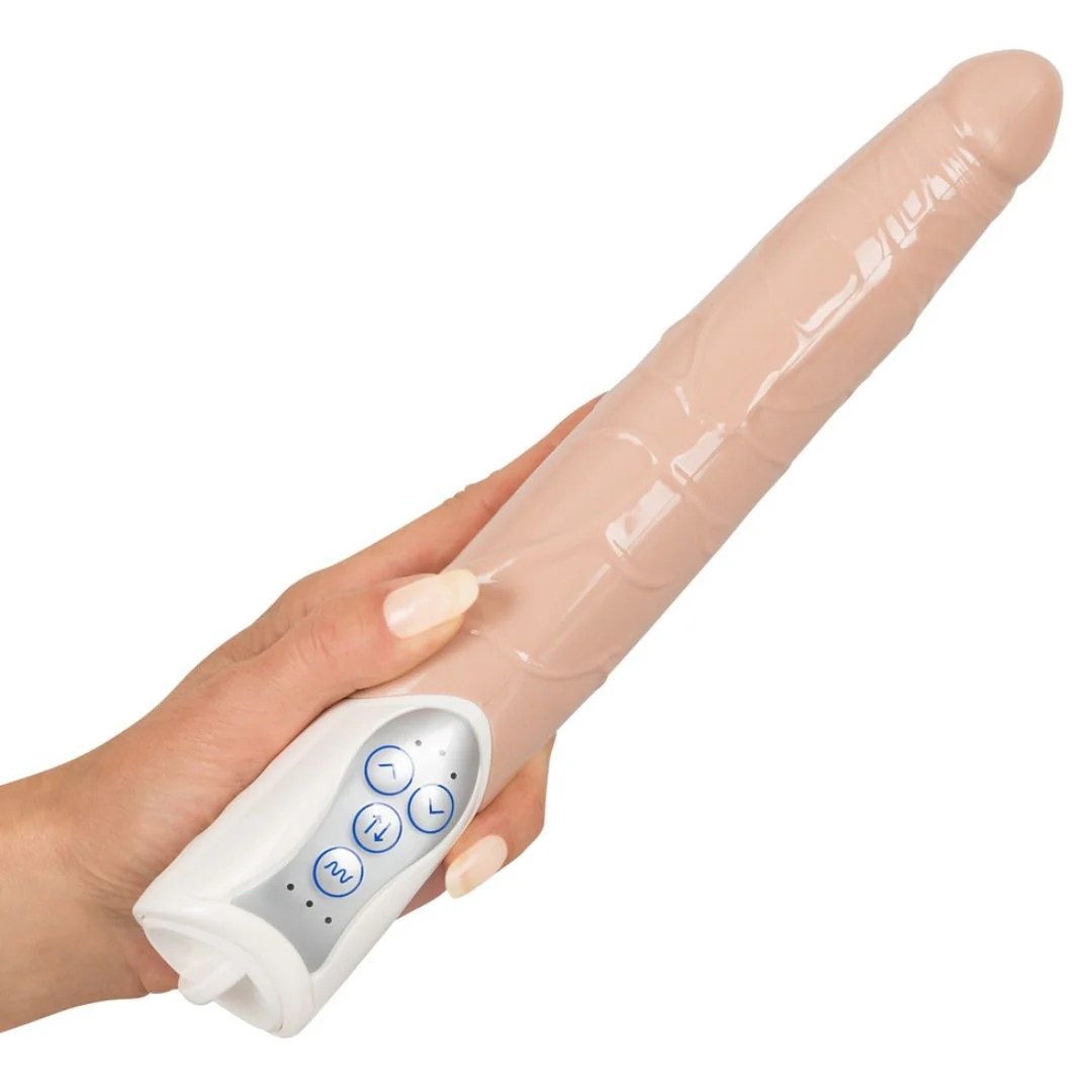 XXL-Vibrator „Push it!“ mit Stoßfunktion