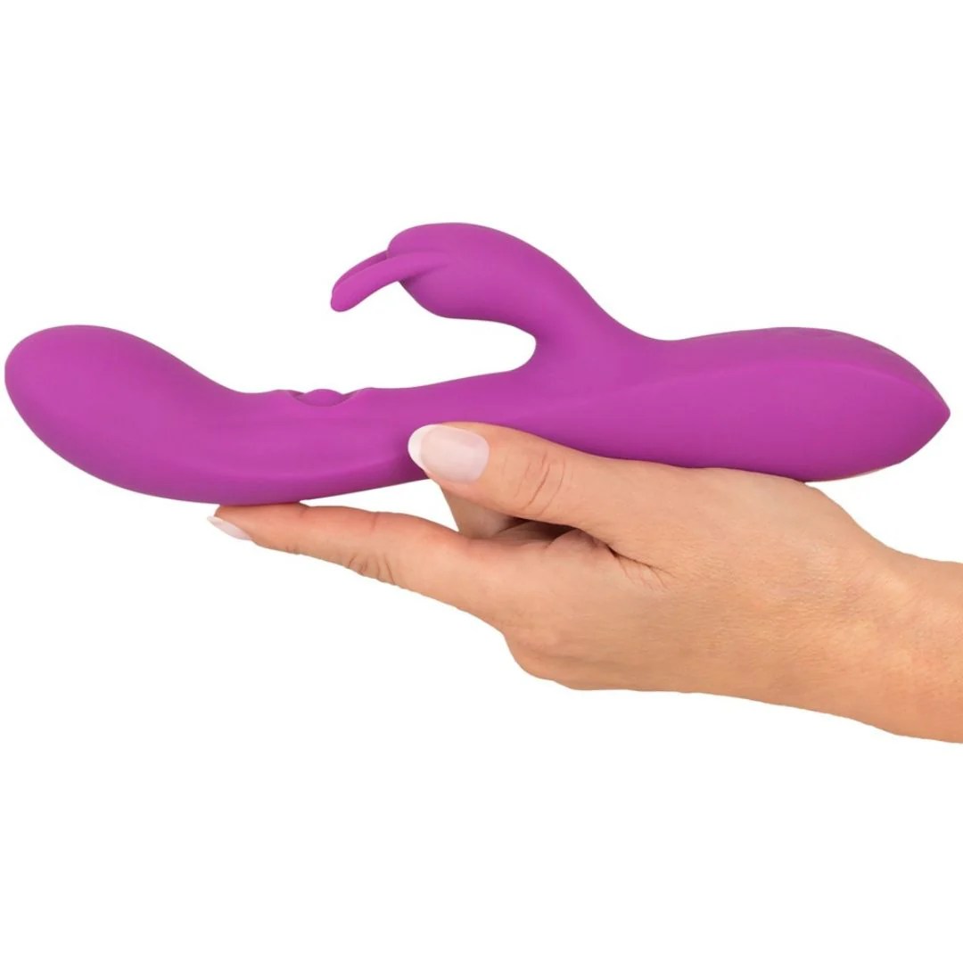 Rabbitvibrator mit Klopf-Funktion
