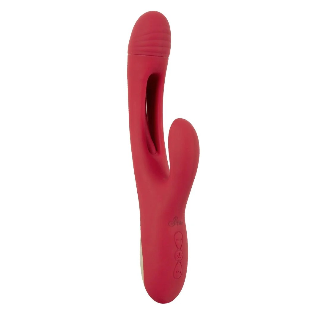 Rabbitvibrator mit Flicking-Tongue Funktion