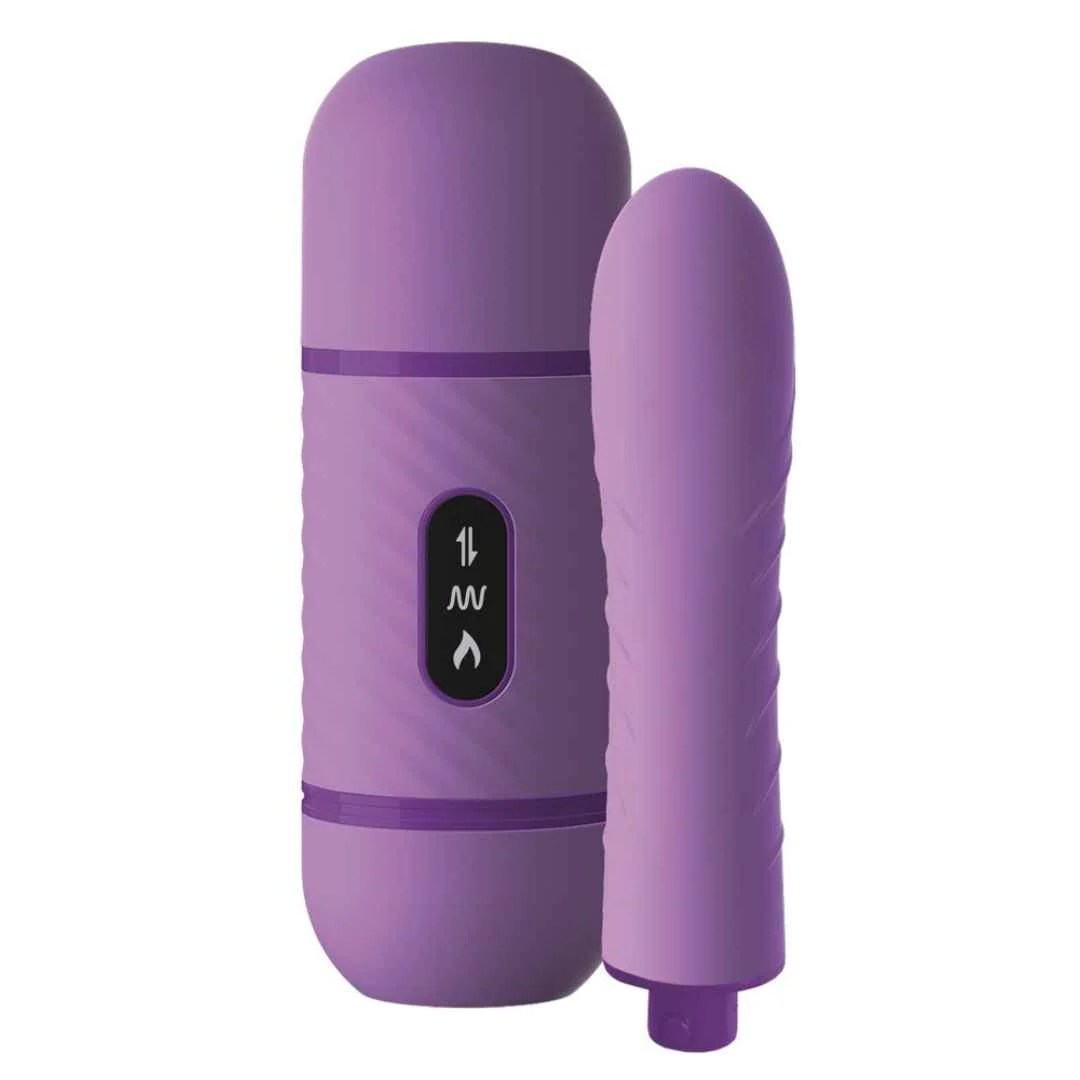 Vibrator mit Stoß- und Heizfunktion 