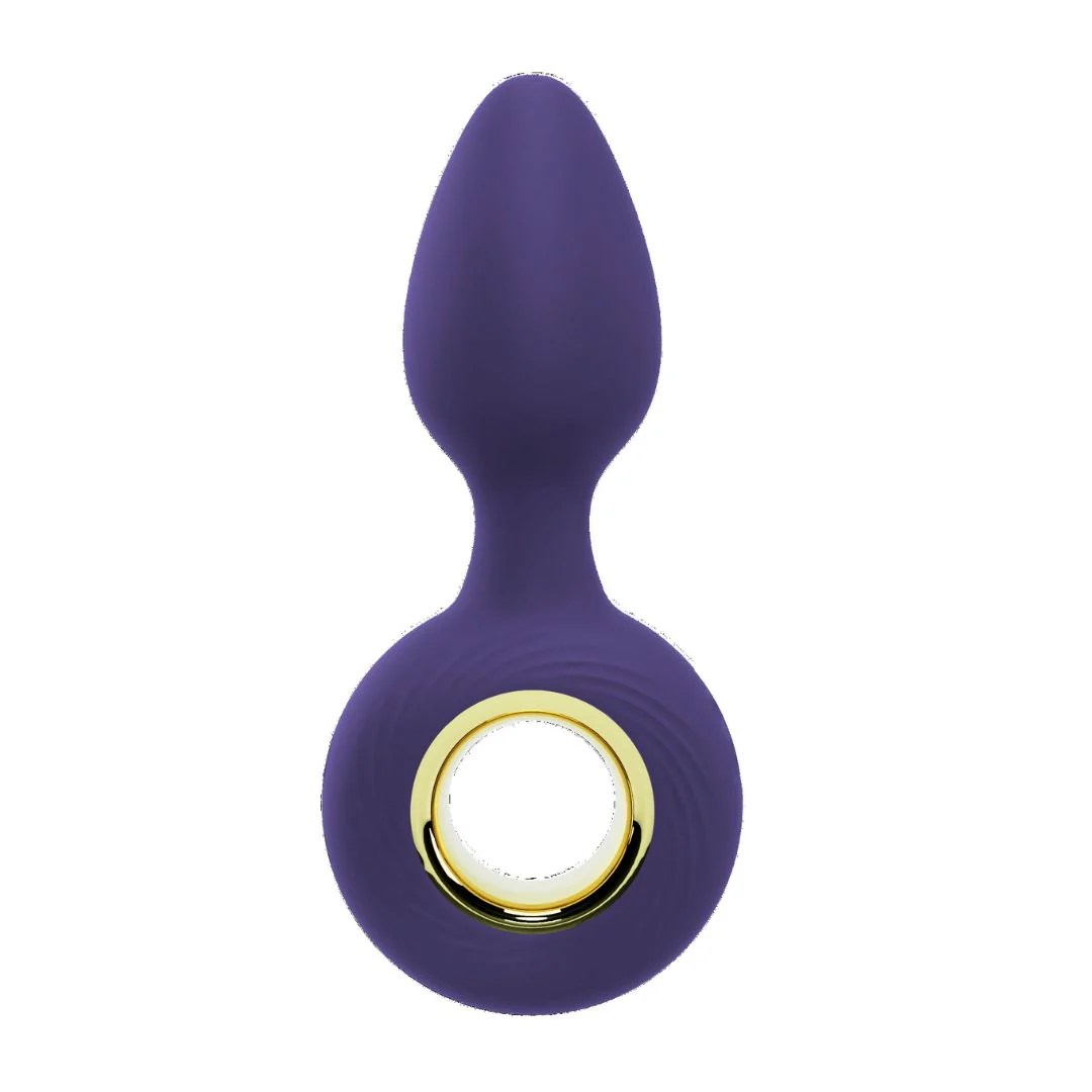 „Vibrating Butt Plug“ mit praktischem Haltering