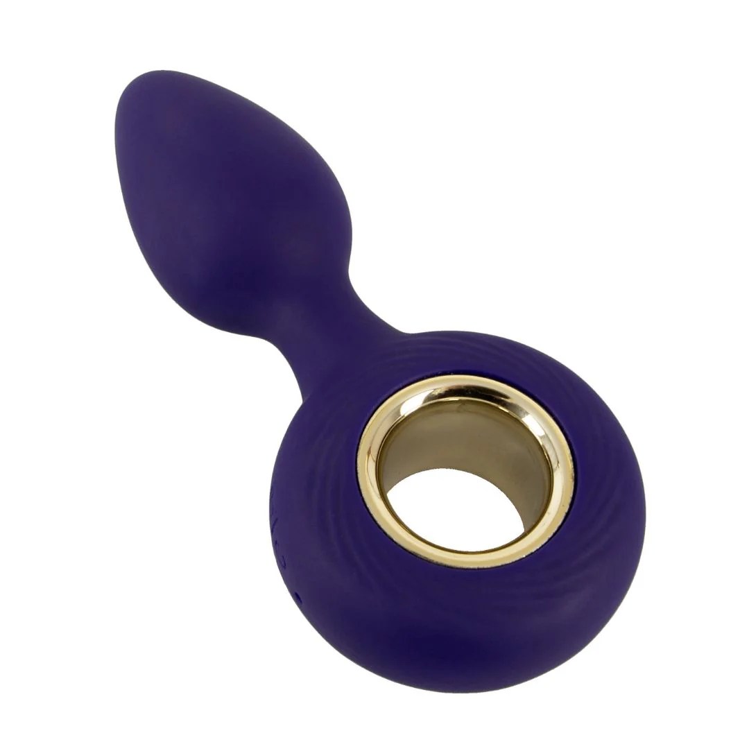 „Vibrating Butt Plug“ mit praktischem Haltering