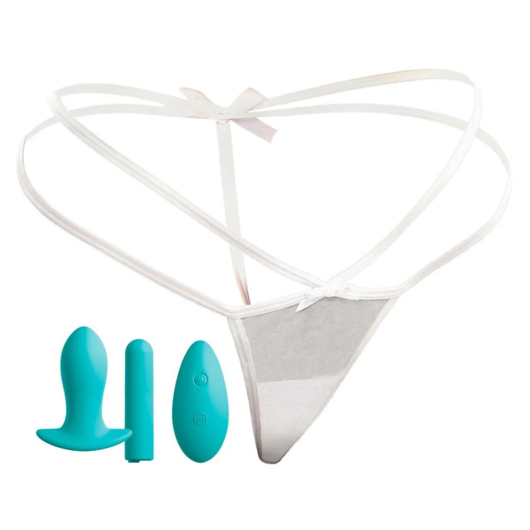 Vibro-Slip „Remote Bow-Tie G-String“