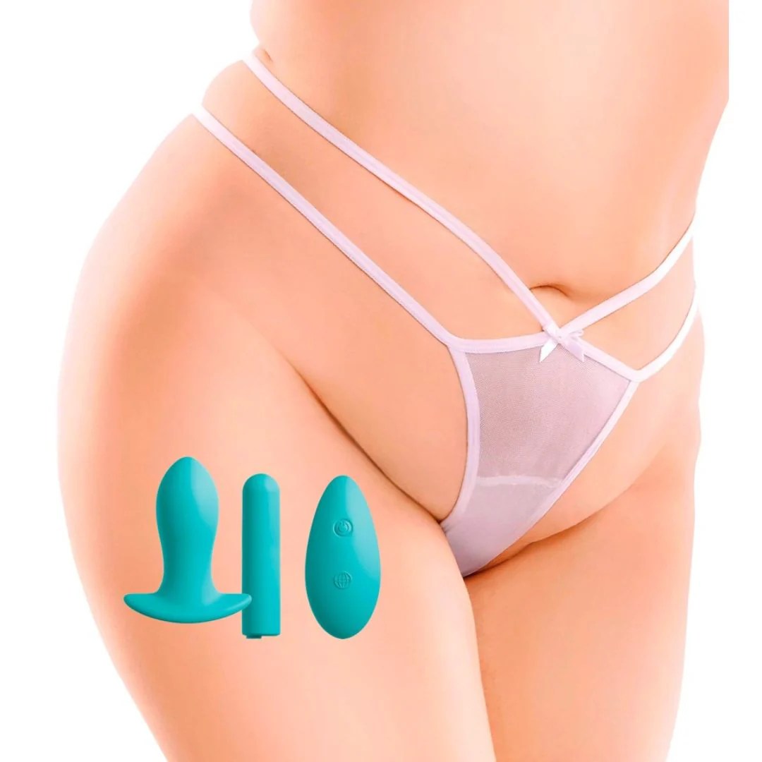 Vibro-Slip „Remote Bow-Tie G-String“