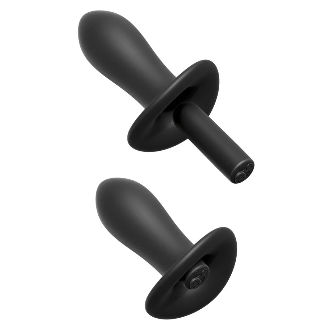 Vibro-String „Remote Control Fantasy Panty“ inklusive Dildo und Vibrobullet