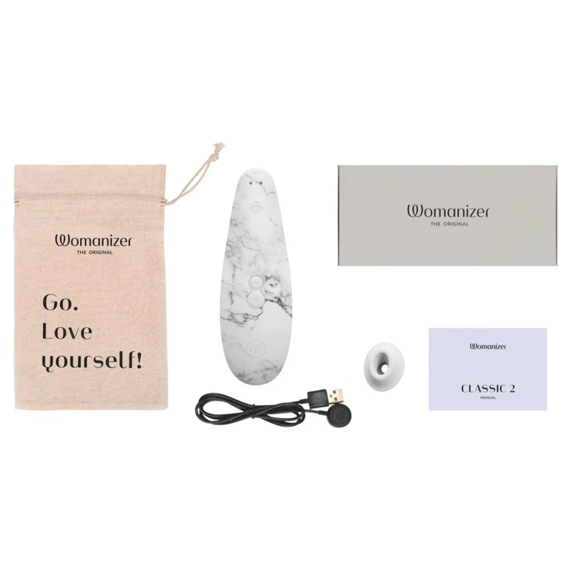 Druckwellenvibrator „Womanizer Marilyn Monroe Special Edition“