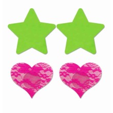 Nippelsticker-Set Herz und Stern Nippelsticker-Set Herz und Stern