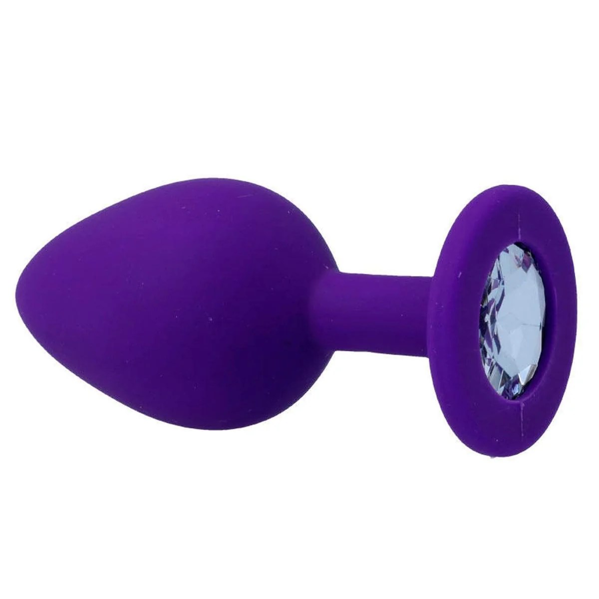 Analplug “Shelki” mit Edelstein-Stopper