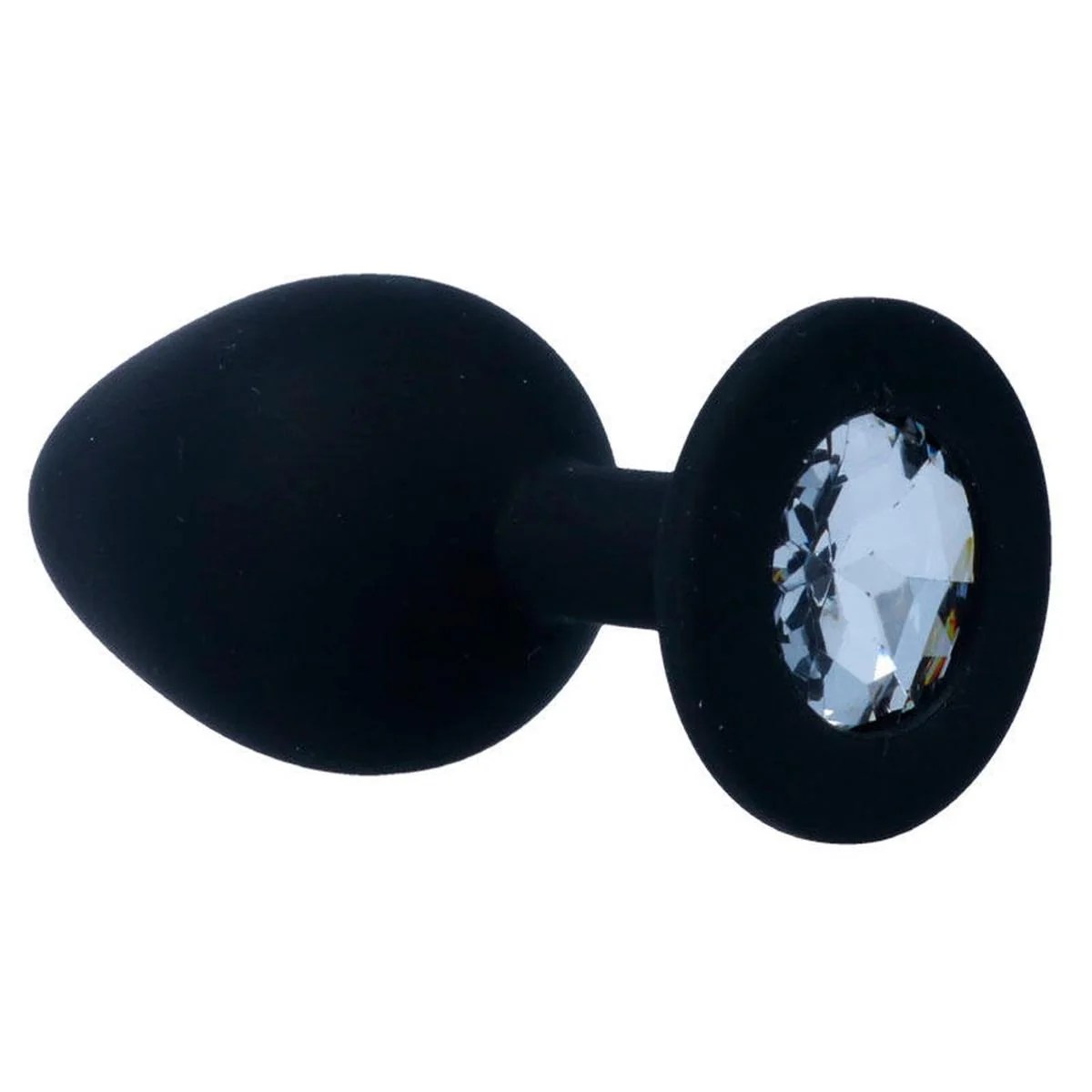 Analplug “Shelki” mit Edelstein-Stopper