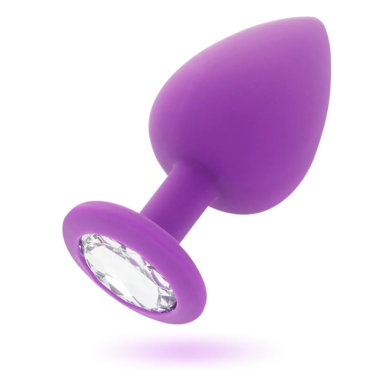 Analplug “Shelki” mit Edelstein-Stopper