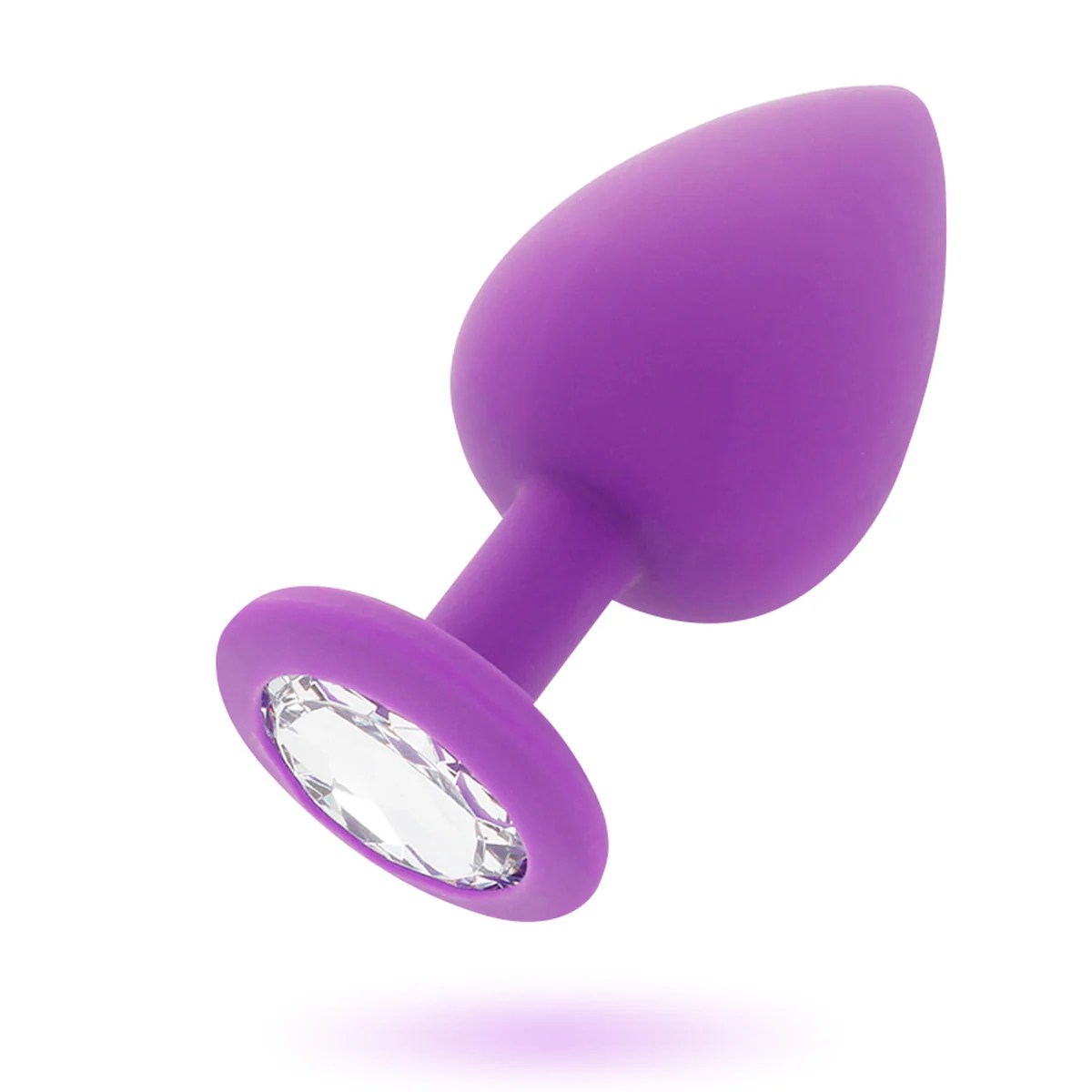 Analplug “Shelki S” mit Edelstein-Stopper