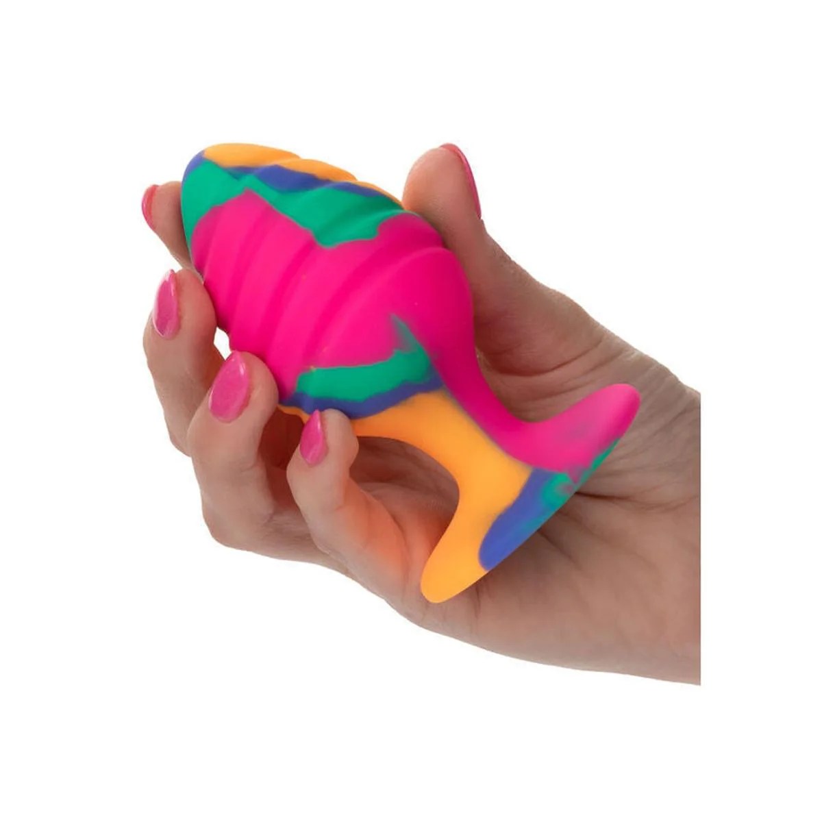 Analplug “Swirl” im Batik-Design