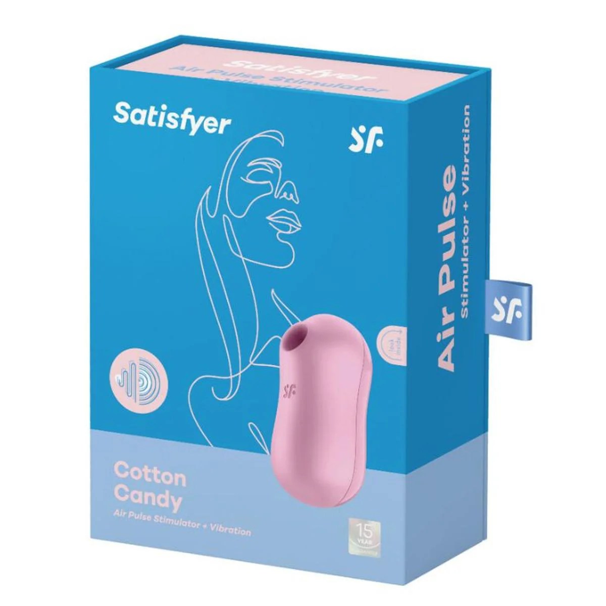 Druckwellenvibrator „Cotton Candy“