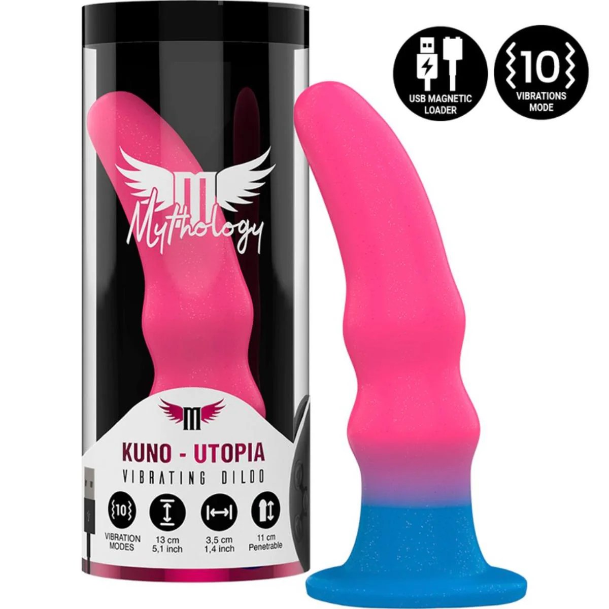 Dildo "Kuno Utopia" mit Saugnapf