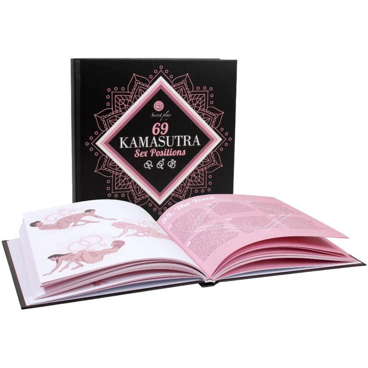 Buch mit Kamasutra Stellungen für Paare