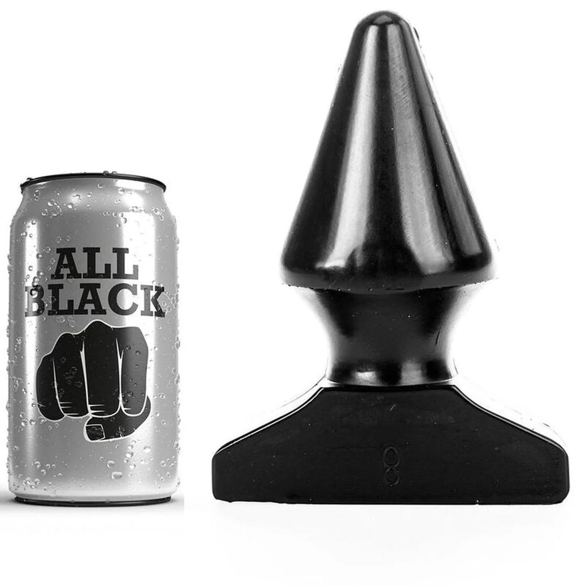 Kegelförmiger Analplug, 17cm
