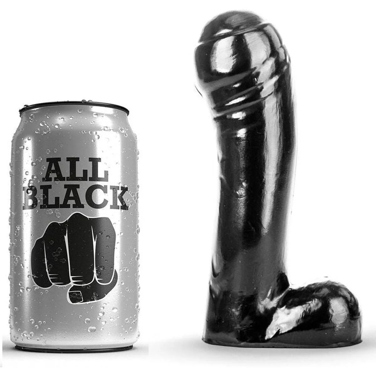 XXL Dildo mit Hoden