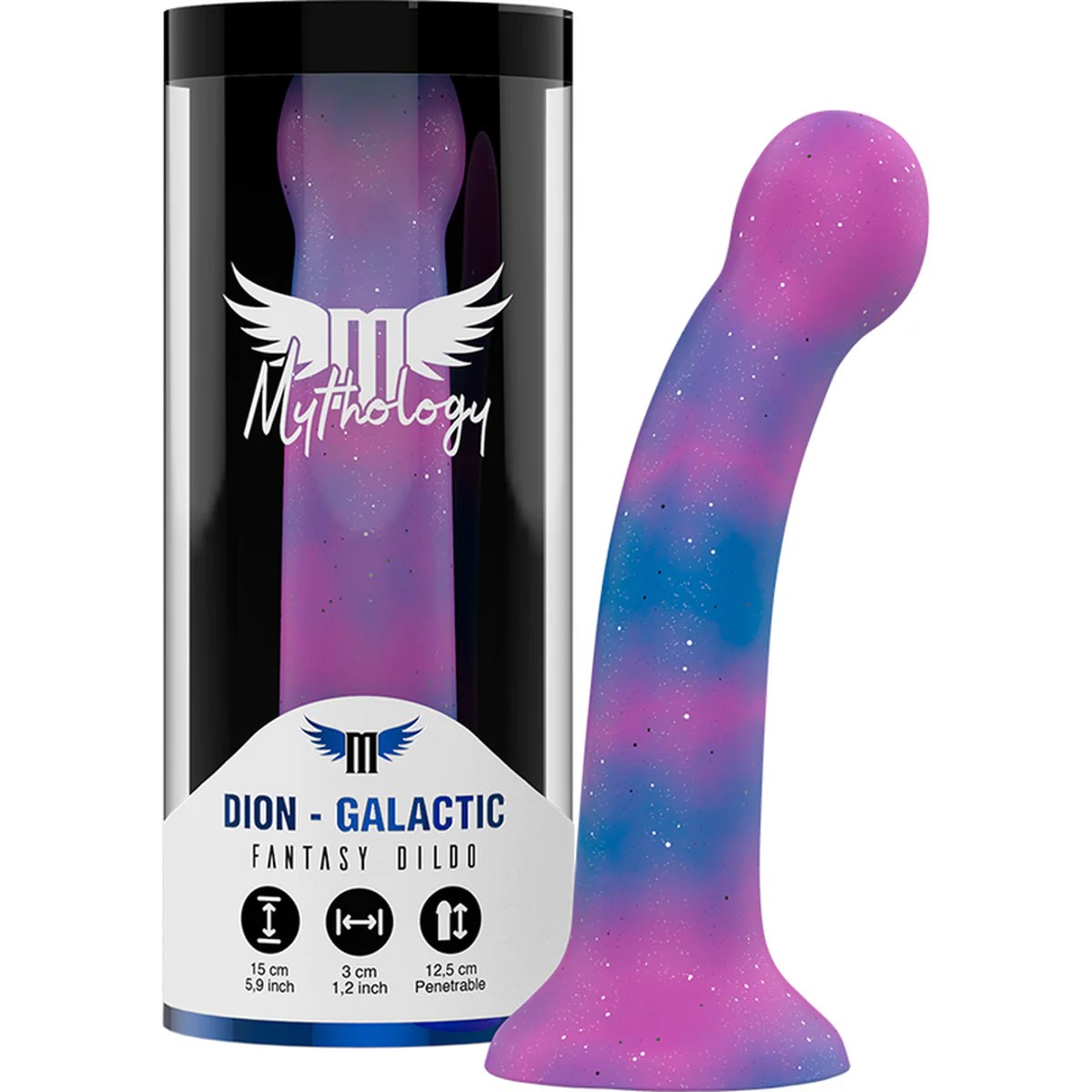Dildo mit Saugnapf "Dion Galactic"