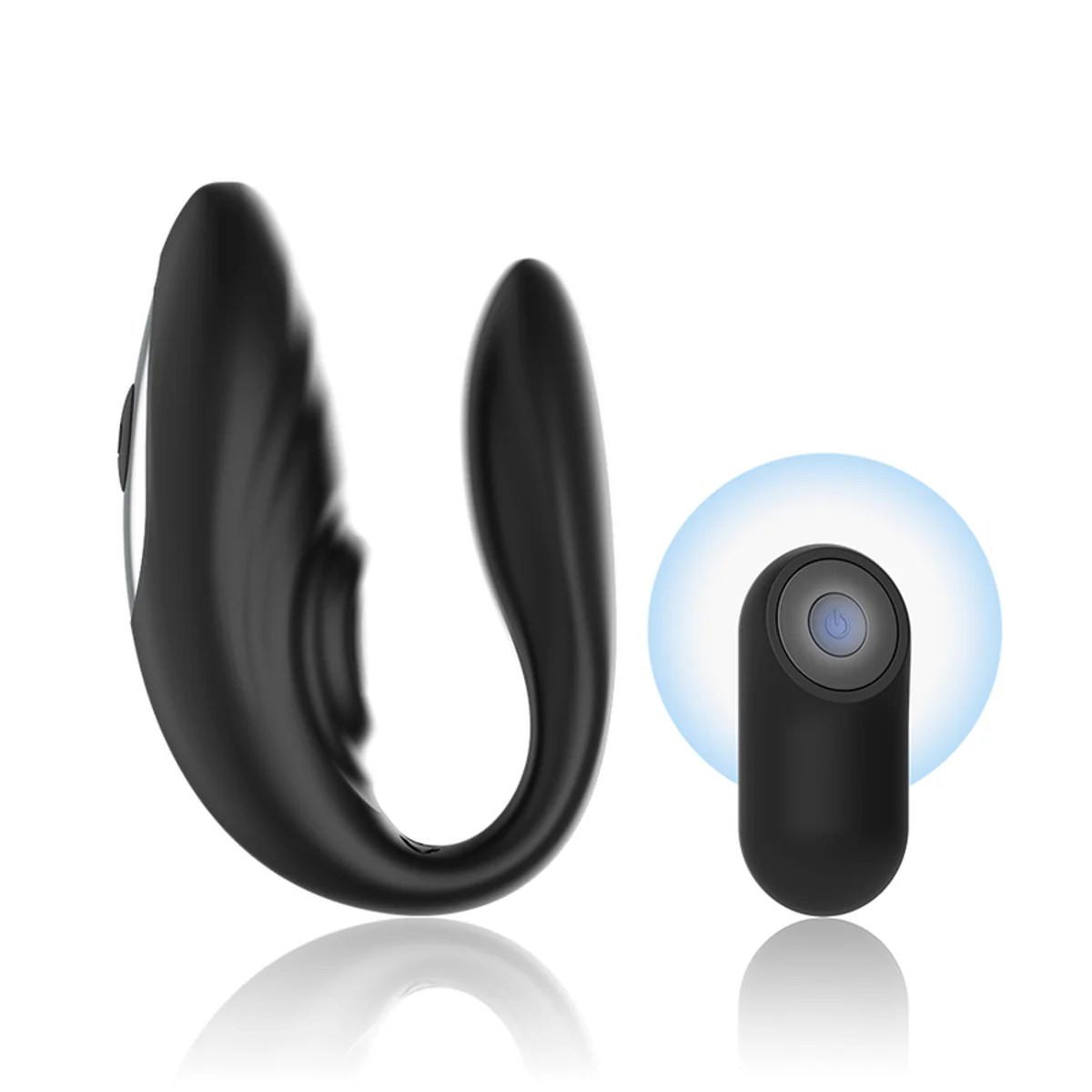 Paarvibrator mit Vibration und Pulsation inkl. Fernbedienung