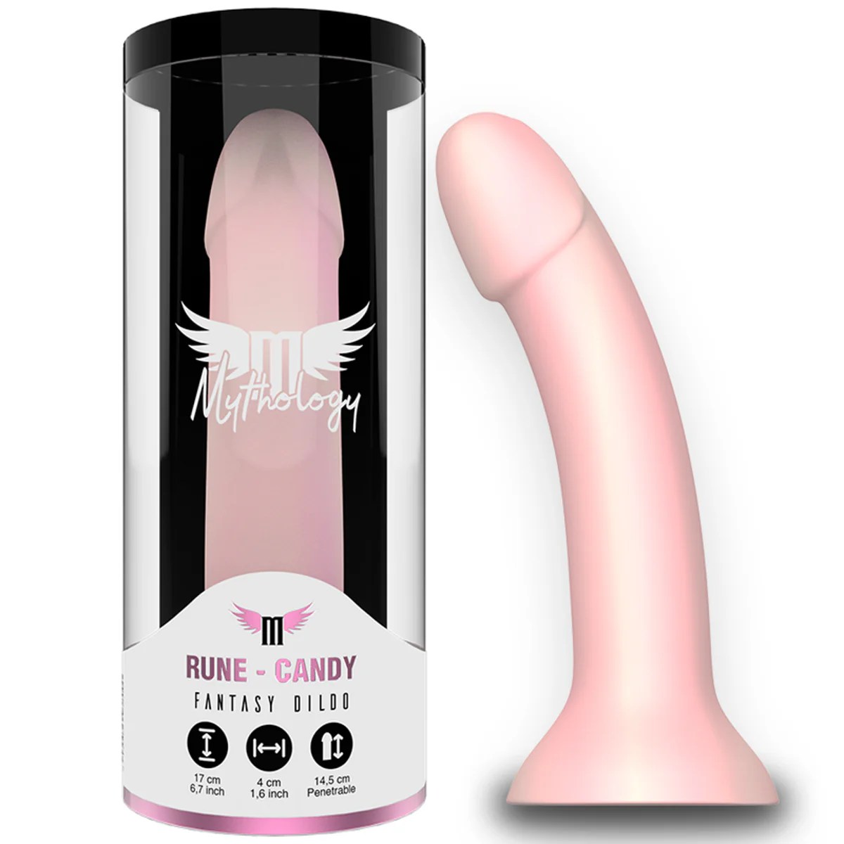 Dildo "Rune Candy" mit Saugnapf