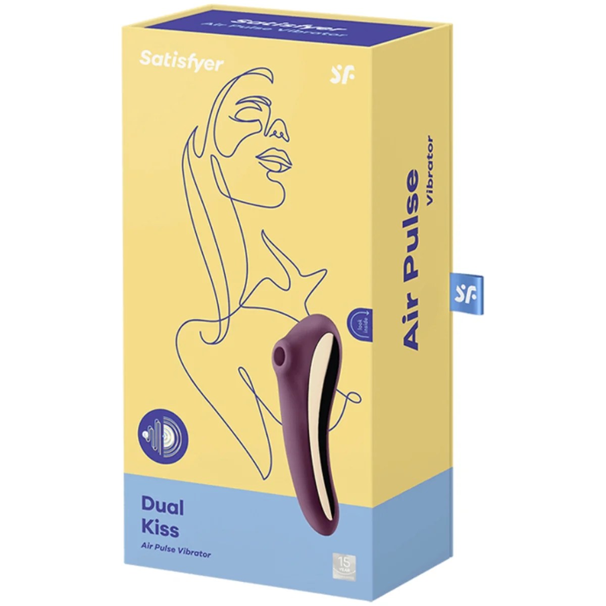 Druckwellenvibrator „Satisfyer Dual Kiss“