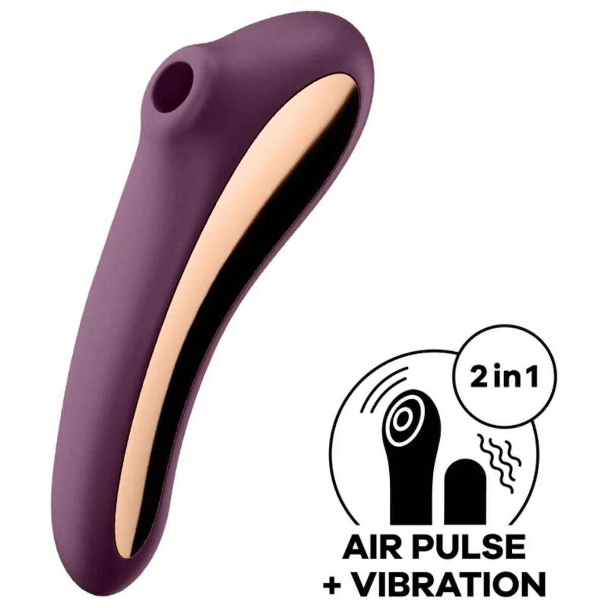 Druckwellenvibrator „Satisfyer Dual Kiss“