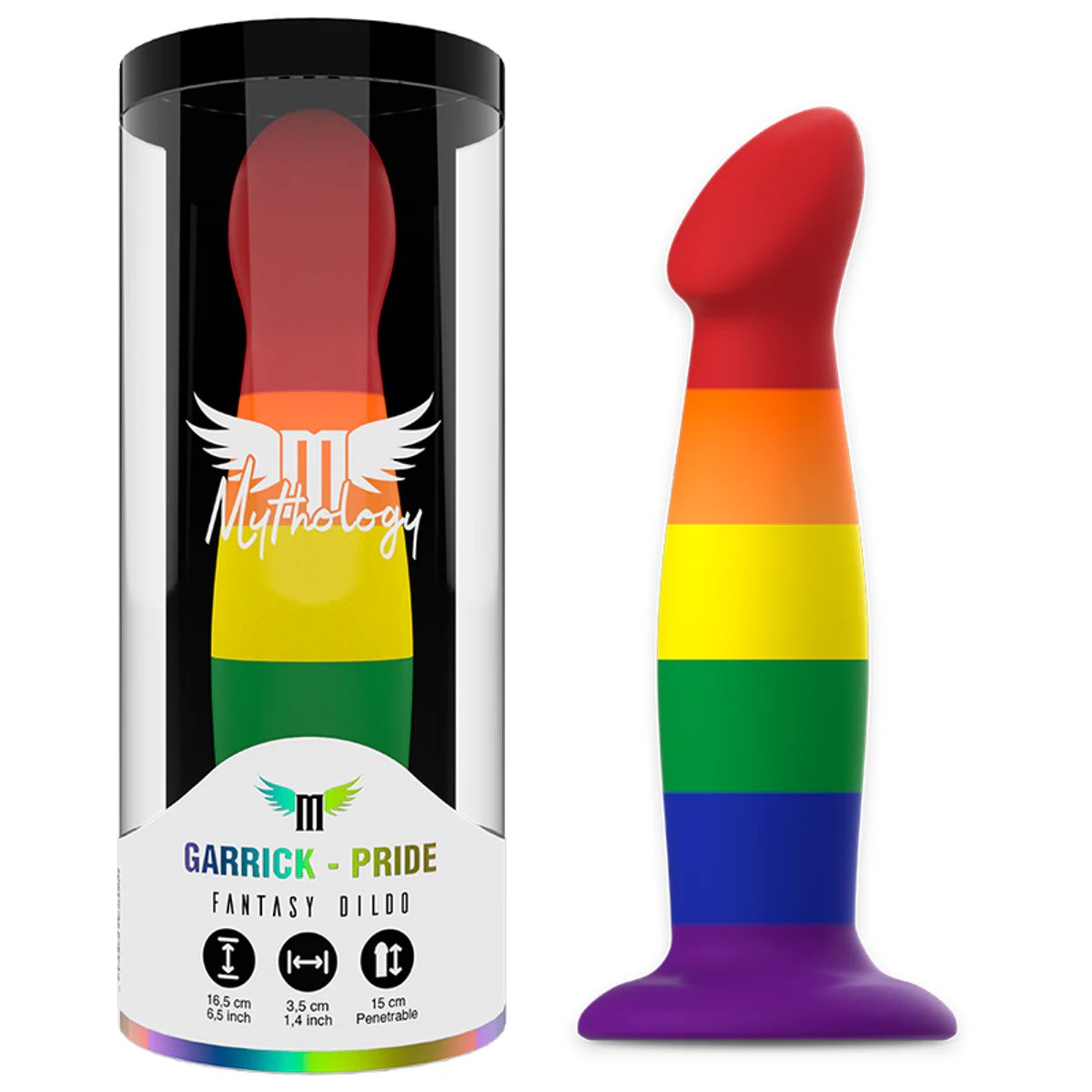 Dildo "Garrick" mit Saugnapf