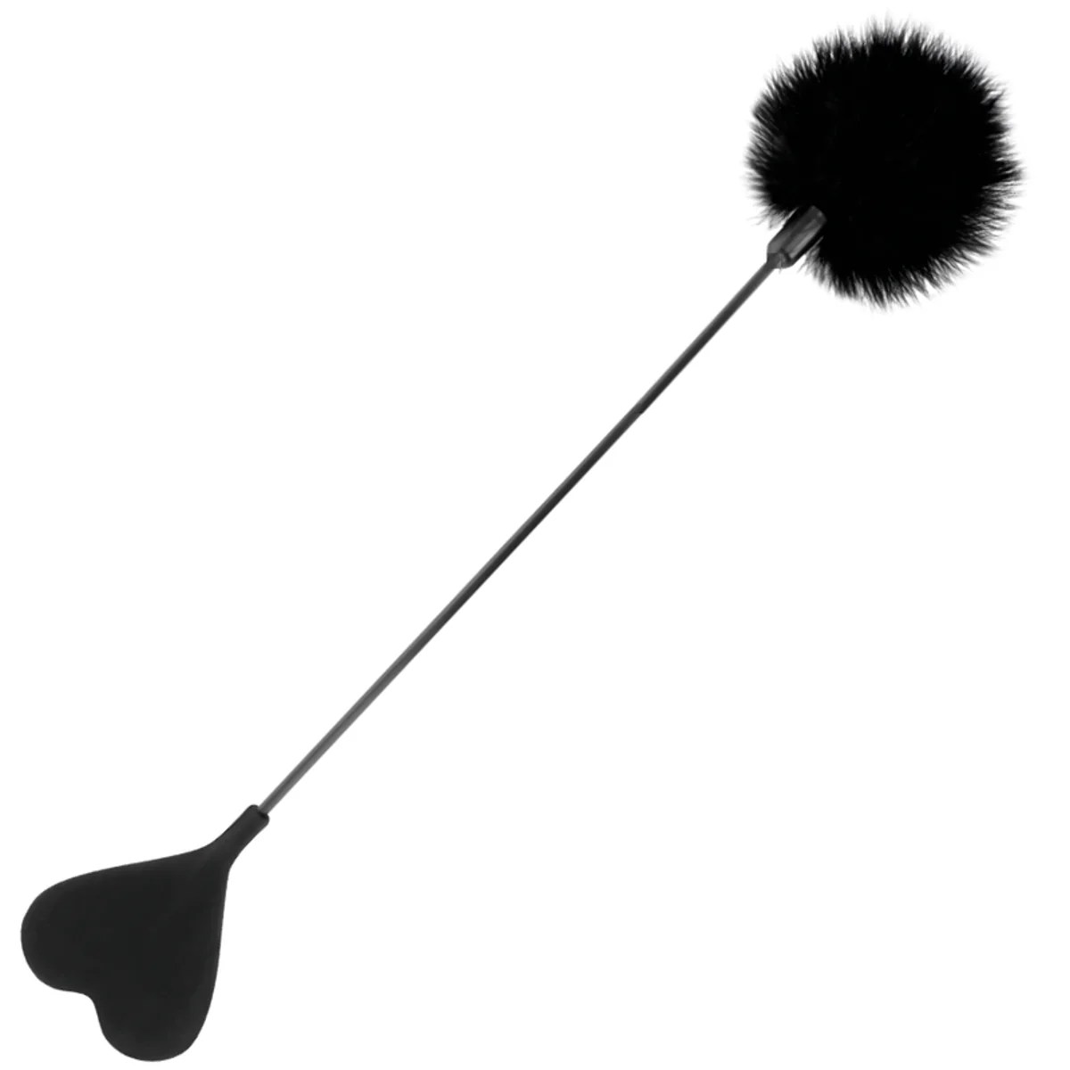 Doppelseitige Peitsche mit Tickler 