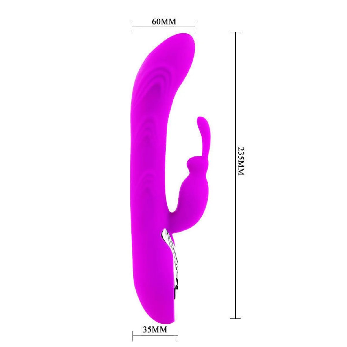 Smarter Rabbitvibrator mit Temperaturfunktion