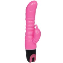 Rabbitvibrator mit Rillen am Schaft Rabbitvibrator mit Rillen am Schaft