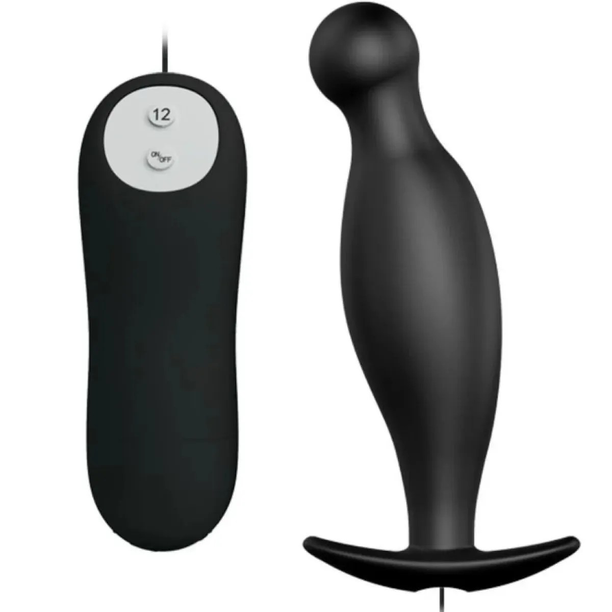 Vibrierender Analplug mit Fernbedienung
