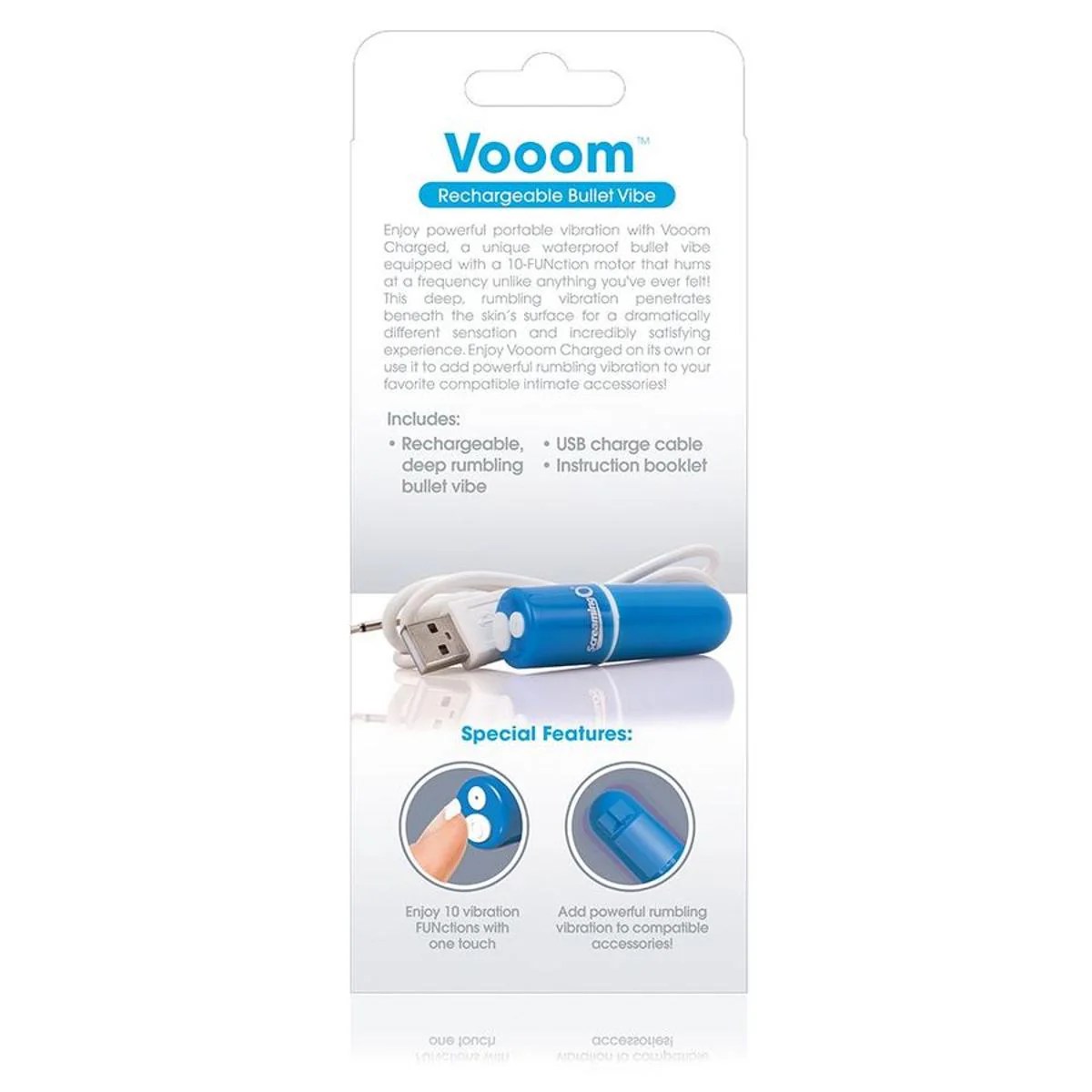 Aufladbares Vibrierendes Bullet “Vooom”