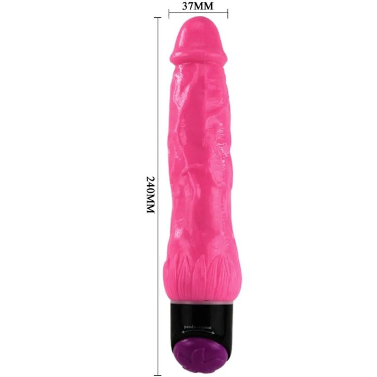 Realistischer Dildovibrator 