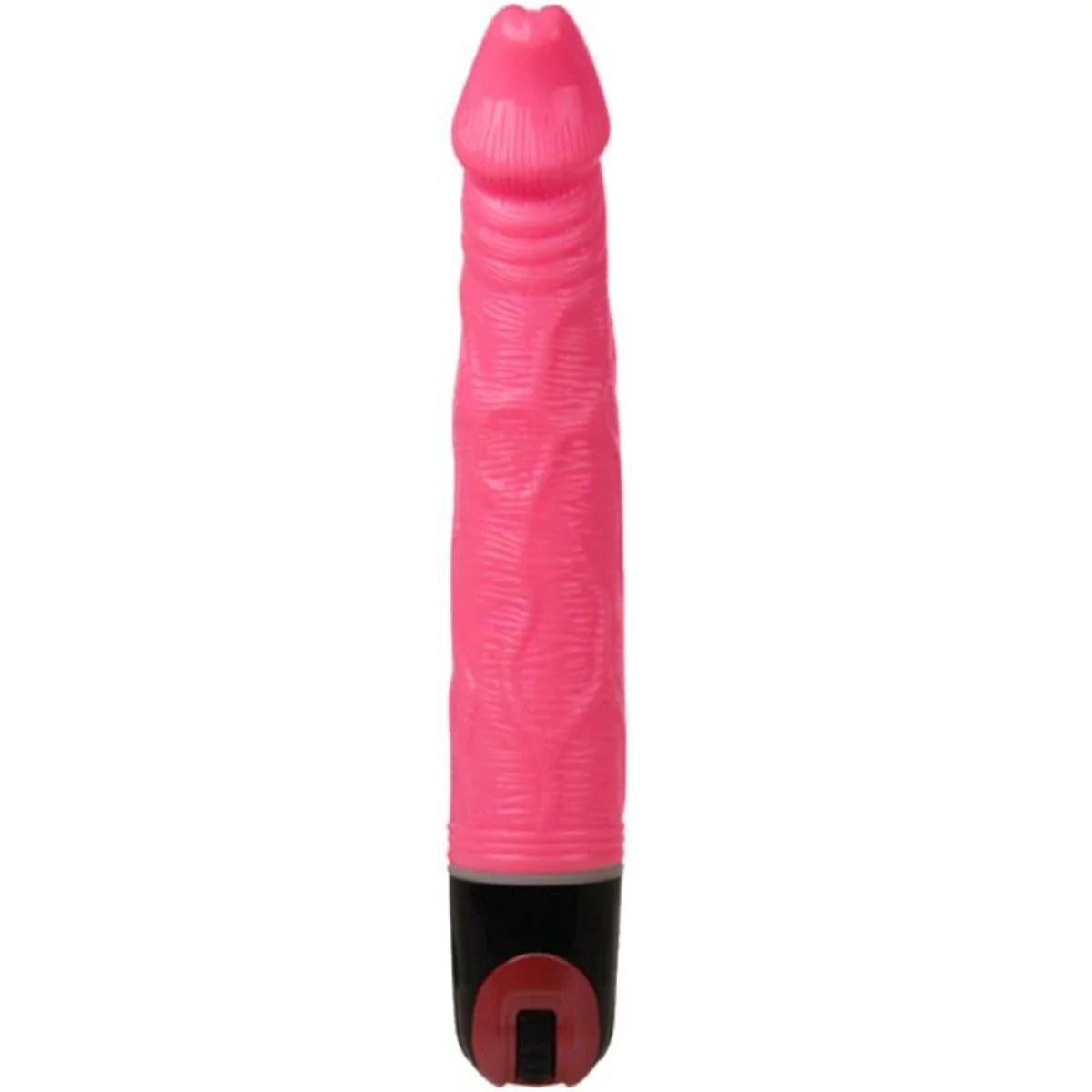G-Punkt Vibrator mit Äderung und Eichel