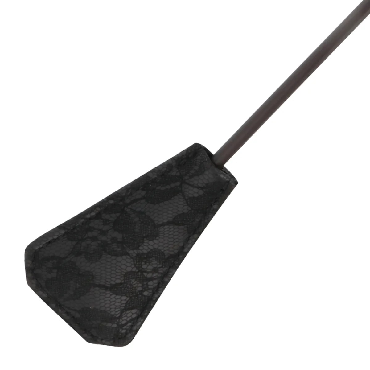 Doppelseitige Peitsche mit Feder, 56cm