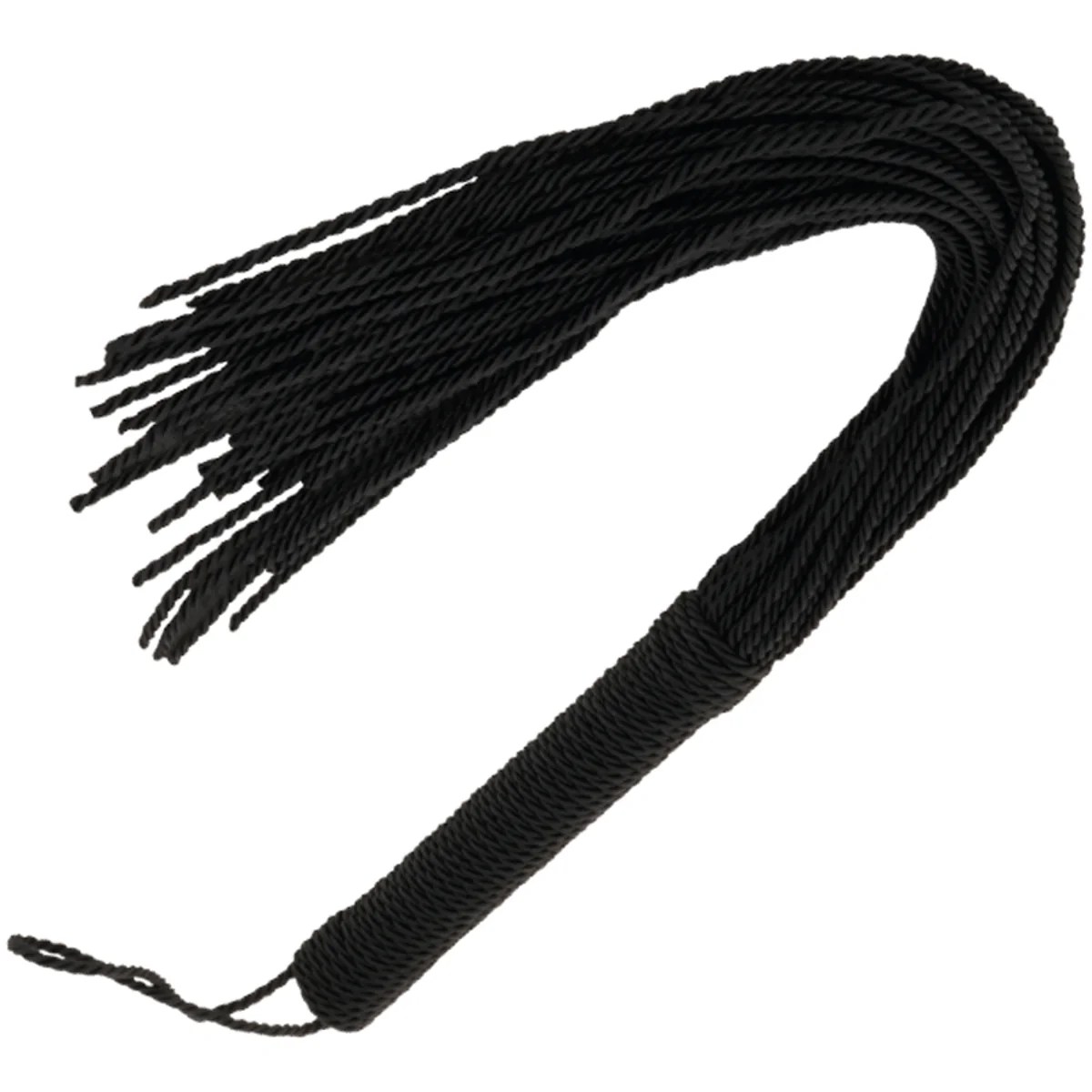 Schwarzer Bondage Flogger
