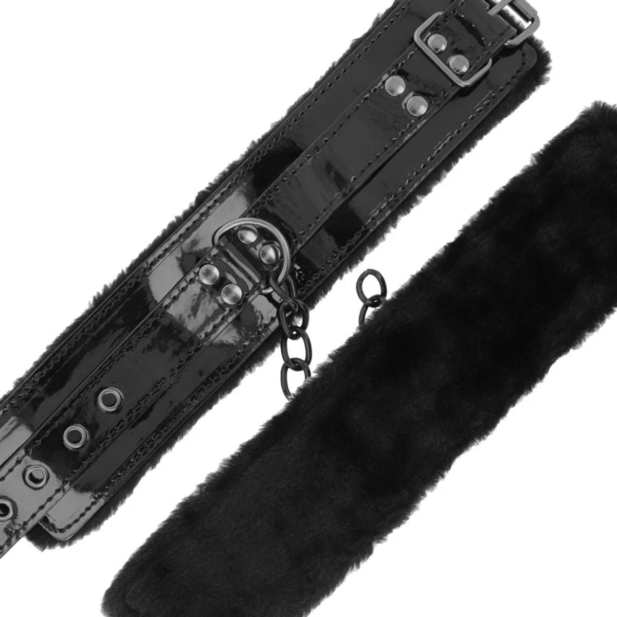 Gefütterte Handschellen mit Schloss