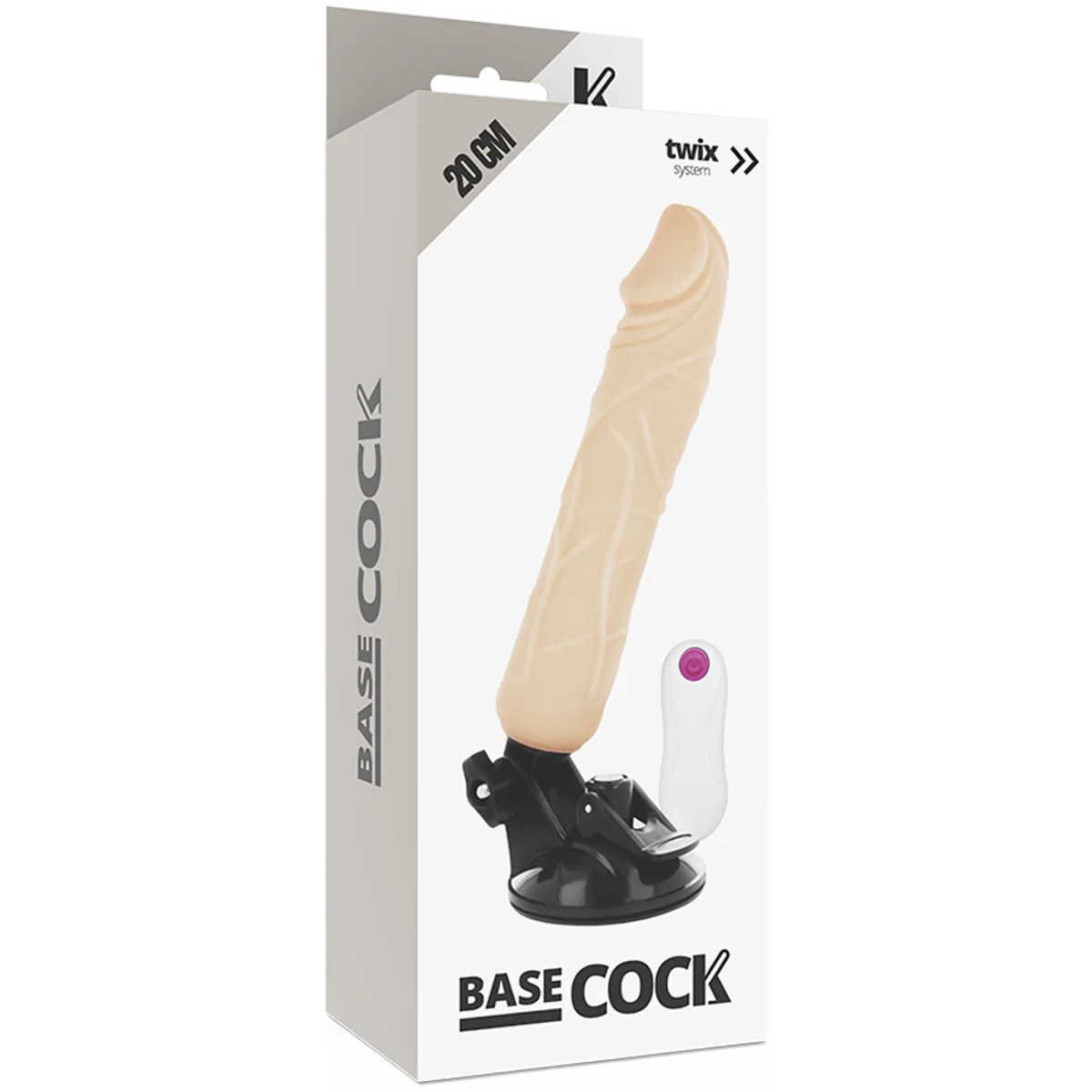 Realistischer Dildo mit Vibration und Fernbedienung