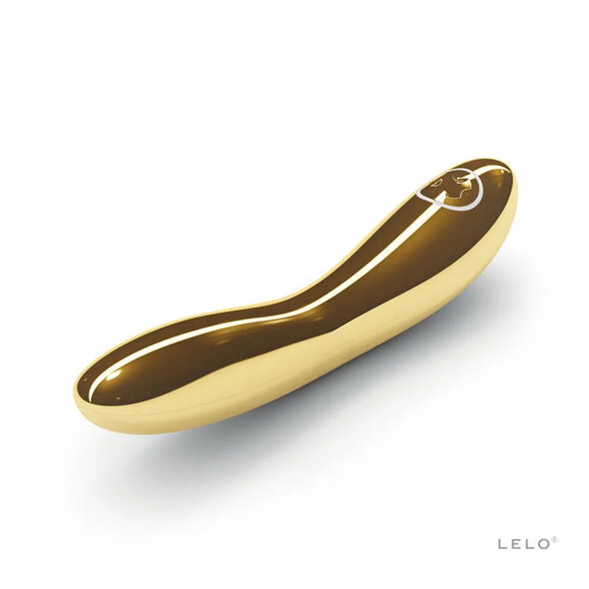 Premium G-Spot Vibrator "Inez" mit 24 Karat Gold