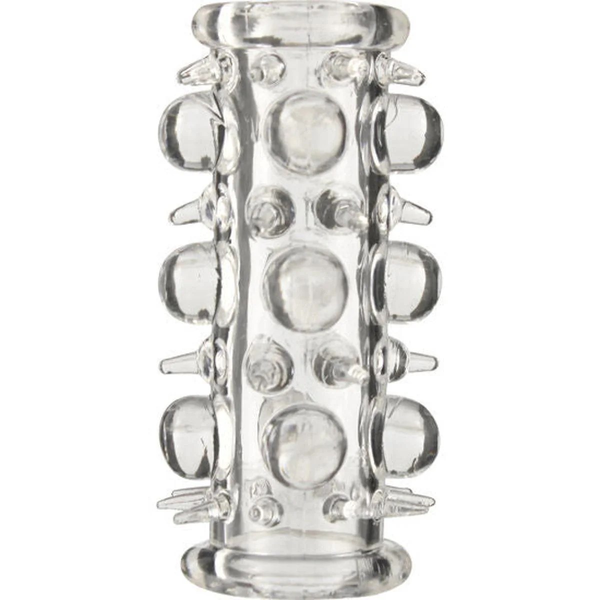 Penishülle aus Silikon "Riffled"