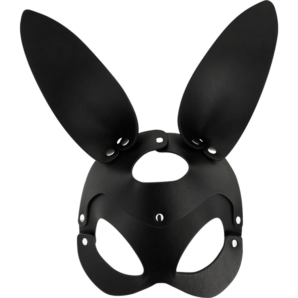 Ledermaske mit Hasen/ Katzenohren