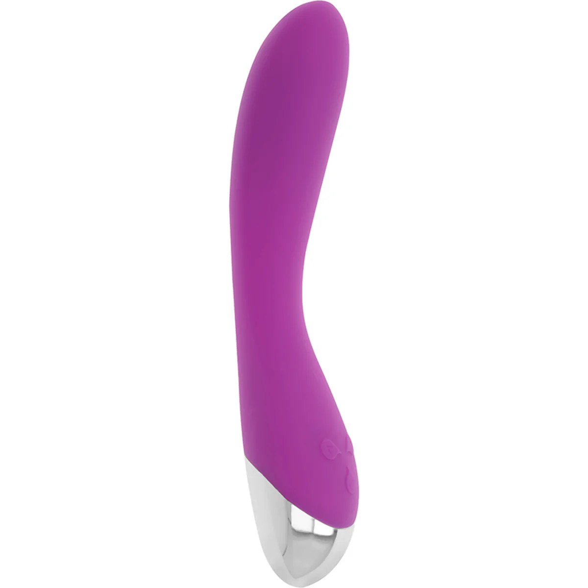 Gebogener G-Punkt Vibrator breiter Basis