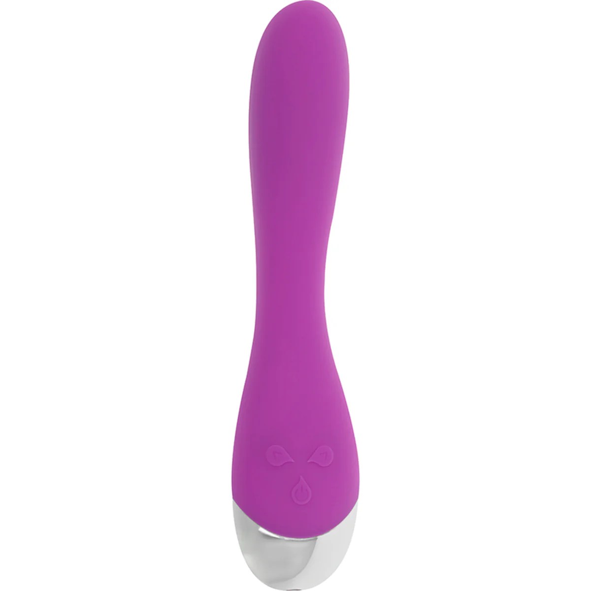 Gebogener G-Punkt Vibrator breiter Basis